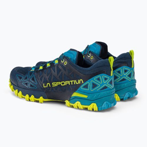 La Sportiva férfi Bushido II kék/sárga futócipő 36S618705
