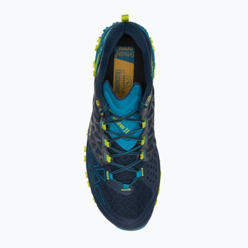 La Sportiva férfi Bushido II kék/sárga futócipő 36S618705