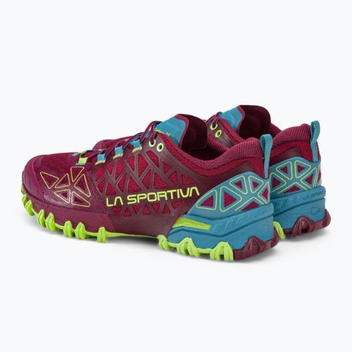 La Sportiva Bushido II női futócipő bordó-kék 36T502624