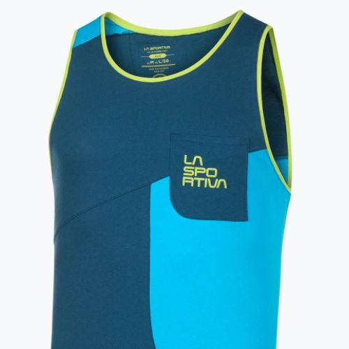 Férfi hegymászó ing La Sportiva Dude Tank kék N43639637