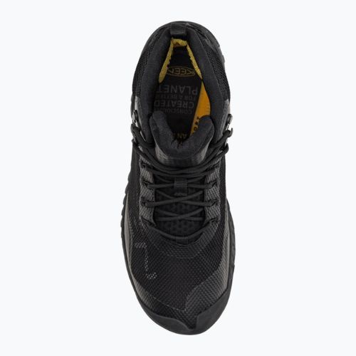 KEEN Nxis Evo Mid WP férfi túrabakancs fekete 1027191