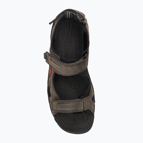 Keen Targhee III Open Toe férfi trekking szandál szürke 1022424