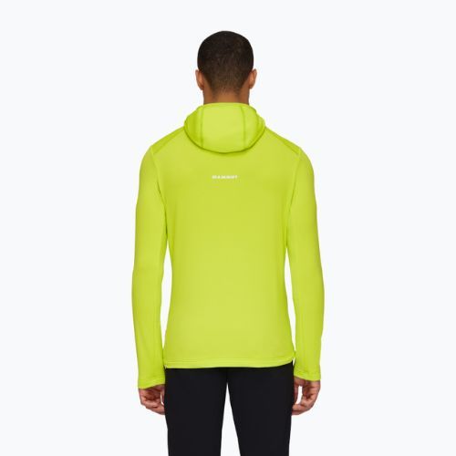 Férfi Mammut Aconcagua Light ML kapucnis trekking pulóver zöld