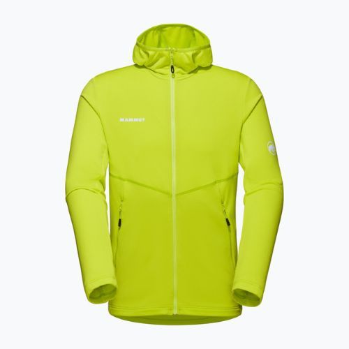 Férfi Mammut Aconcagua Light ML kapucnis trekking pulóver zöld