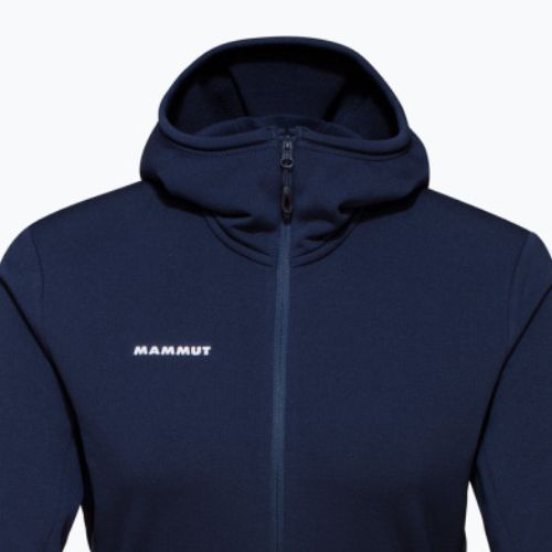 Mammut női trekking pulóver Aconcagua Light ML Hooded tengerészkék