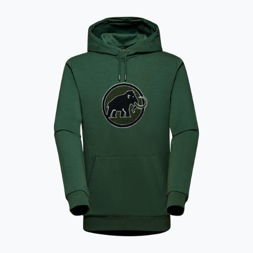 Férfi Mammut ML Hoody Circle trekking pulóver zöld