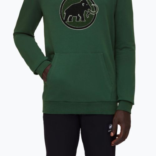 Férfi Mammut ML Hoody Circle trekking pulóver zöld