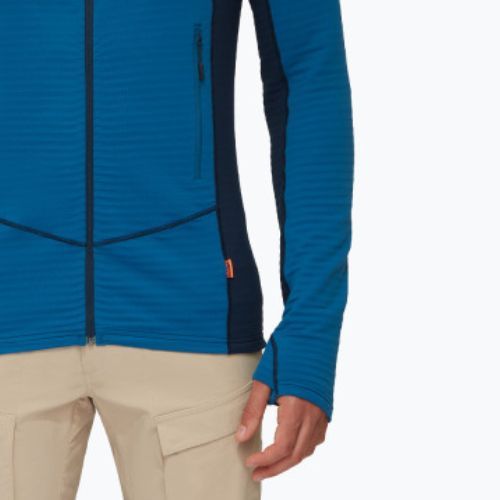Mammut férfi fleece pulóver Taiss Light ML kapucnis kék 1014-04530-50554-114