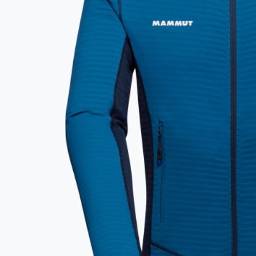 Mammut férfi fleece pulóver Taiss Light ML kapucnis kék 1014-04530-50554-114