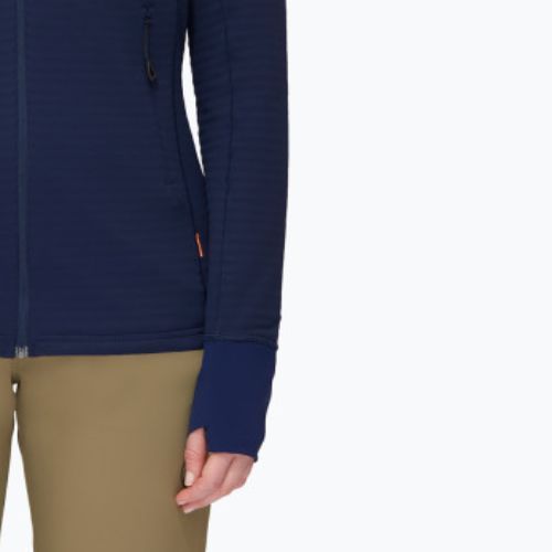 Mammut női fleece pulóver Taiss Light ML kapucnis női kék 1014-04540-5118-114