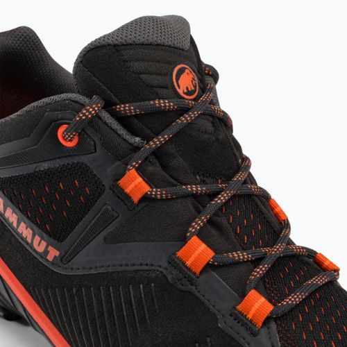 Mammut Sapuen Low GTX férfi túrabakancs fekete-piros színben