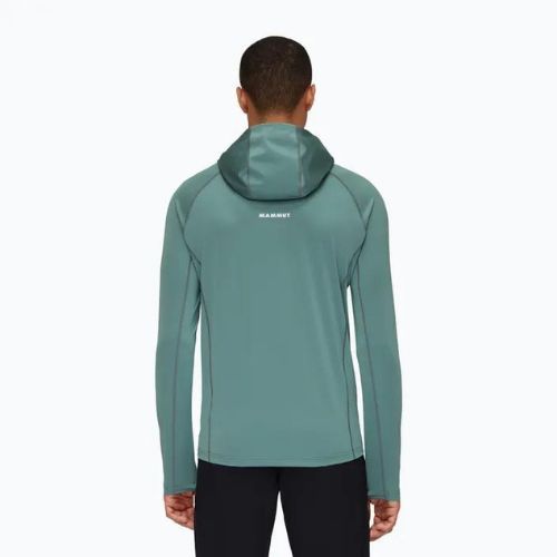 Mammut Selun FL Sun Hoody férfi trekking póló zöld 1016-01420-40236-114