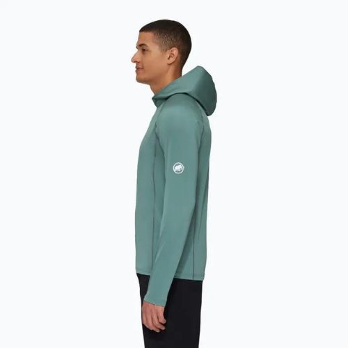 Mammut Selun FL Sun Hoody férfi trekking póló zöld 1016-01420-40236-114
