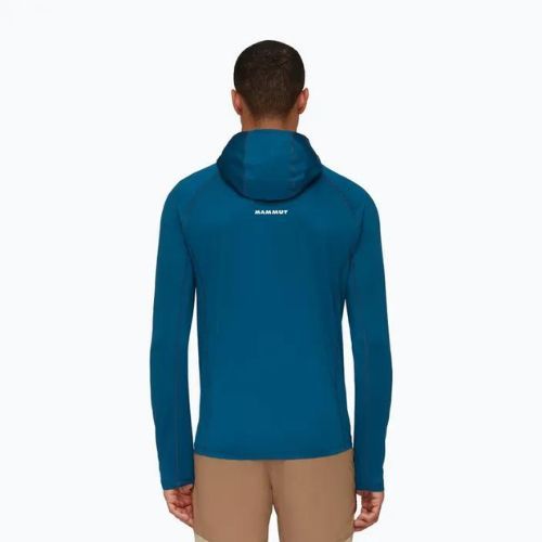 Mammut Selun FL Sun Hoody férfi trekking póló tengerészkék 1016-01420-50550-115