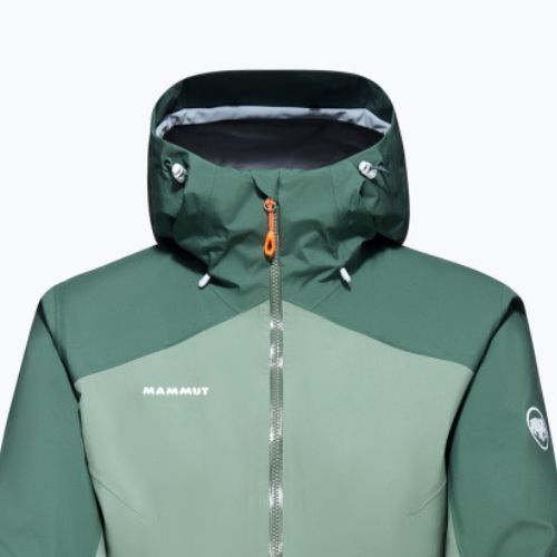 Mammut Convey Tour HS kapucnis női esőkabát zöld 1010-27851-40240-114