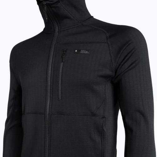 Férfi Black Diamond Factor Hoody trekking pulóver fekete AP7440400002