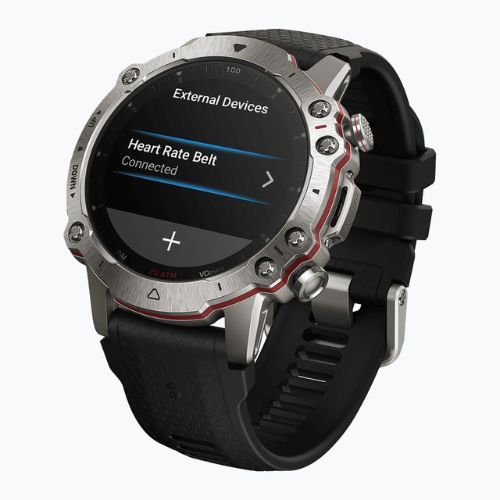 Óra + Mérleg + Táska + Bidon Amazfit Falcon ezüst-fekete W2029OV1N