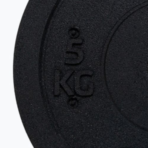 XTREXO fekete bumper olimpiai súlytárcsa 5 kg TRX-BMP005