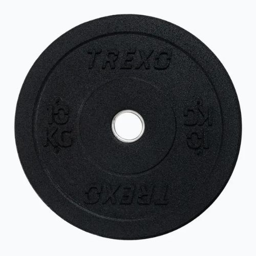 TREXO fekete bumper olimpiai súlytárcsa 10 kg TRX-BMP010