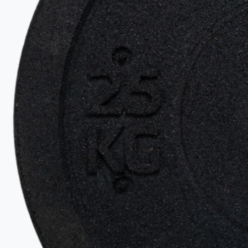 XTREXO fekete bumper olimpiai súlytárcsa 25 kg TRX-BMP025