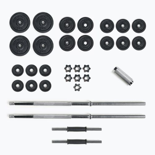 XTREXO rúddal ellátott súlyzókészlet 50 kg DK50