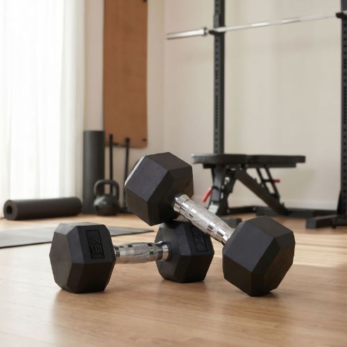 XTREXO Hex gumírozott súlyzó 7.5 kg HXD75
