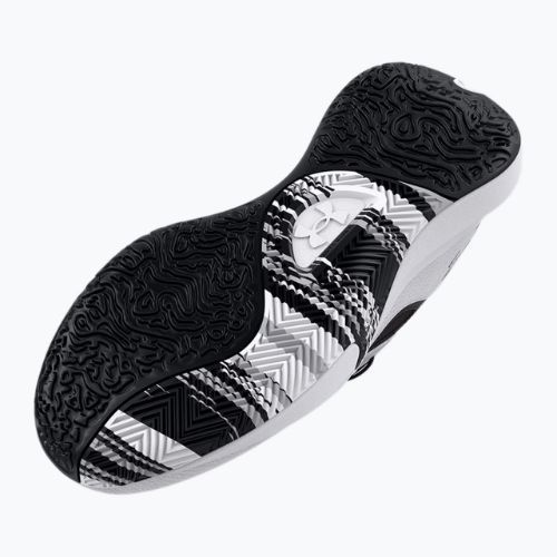 Under Armour Lockdown 6 fehér-szürke férfi kosárlabda cipő 3025616-101