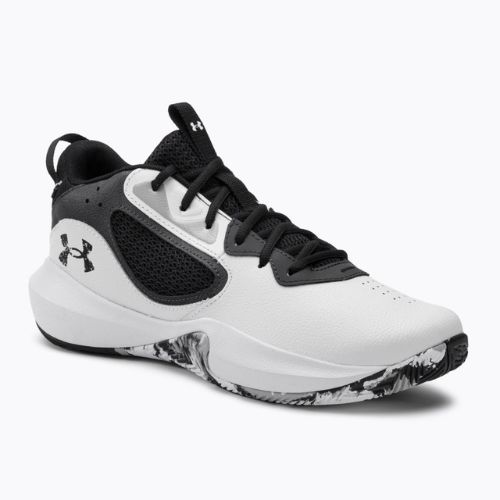 Under Armour Lockdown 6 fehér-szürke férfi kosárlabda cipő 3025616-101