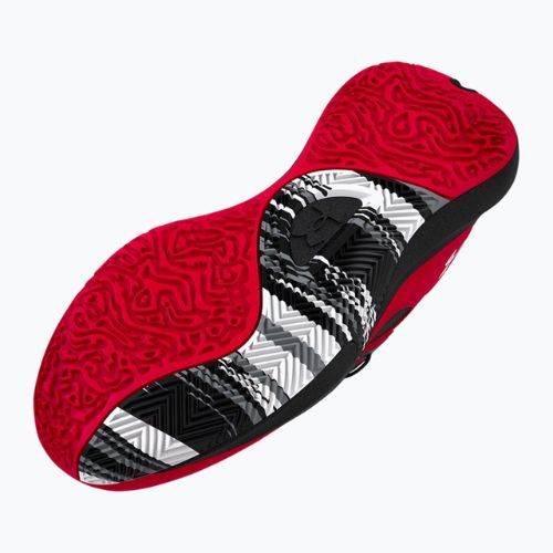 Under Armour Lockdown 6 piros férfi kosárlabda cipő 3025616-600