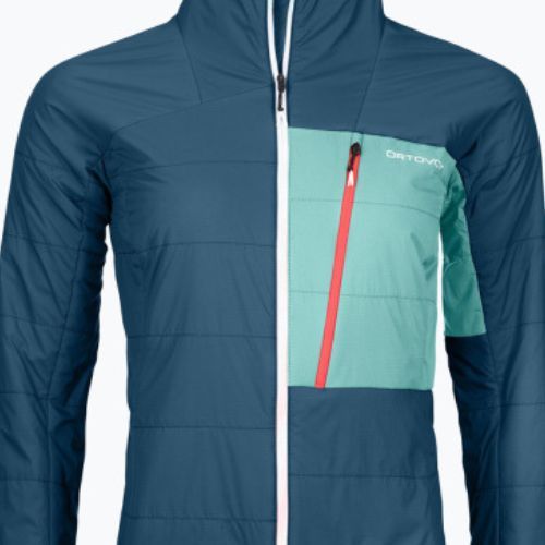 Női ORTOVOX Swisswool Piz Duan hibrid dzseki kék 6122700037