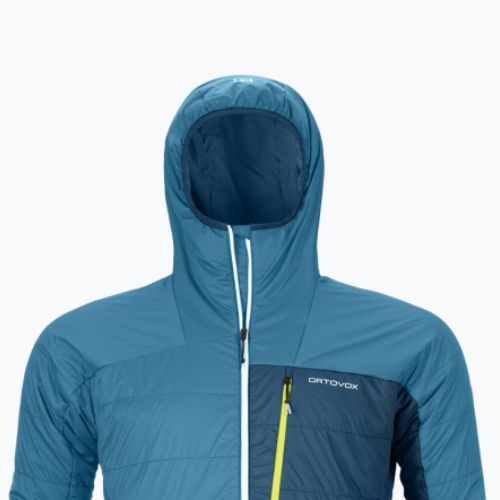 Férfi ORTOVOX Swisswool Piz Duan hibrid dzseki kék 6132700039
