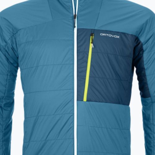 Férfi ORTOVOX Swisswool Piz Duan hibrid dzseki kék 6132700039