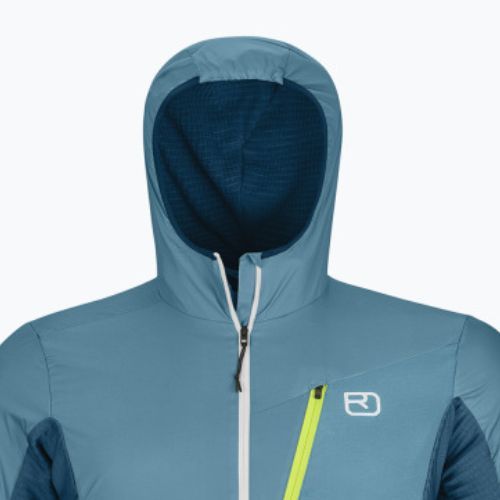 Férfi trekking pulóver Ortovox Ladiz Hybrid tengerészkék 86949