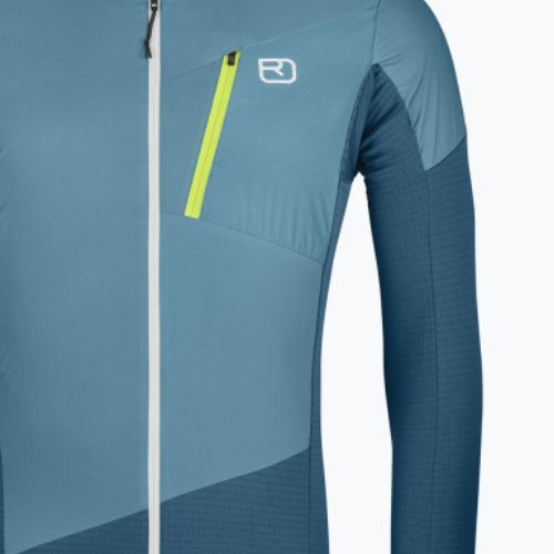 Férfi trekking pulóver Ortovox Ladiz Hybrid tengerészkék 86949
