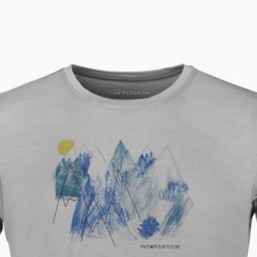 Férfi trekking ing Ortovox 140 Cool Mtn Playground szürke 88302