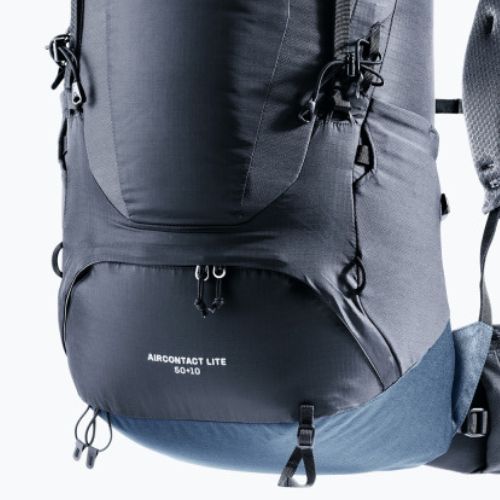 Deuter Aircontact Lite 50 + 10 trekking hátizsák fekete 334032373190