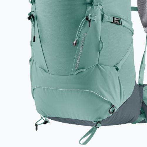 Női trekking hátizsák deuter Aircontact Core 45+10 SL kék 335022224440