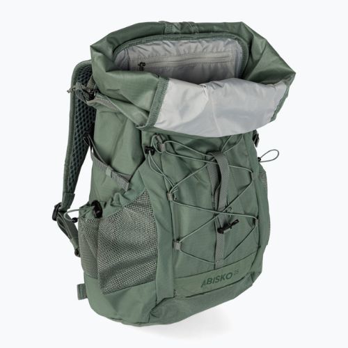 Fjällräven Abisko Hike Foldsack 25 l zöld F27222 trekking hátizsák