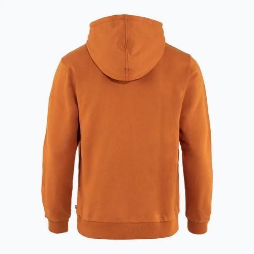 Férfi trekking pulóver Fjällräven Logo Hoodie barna F84144