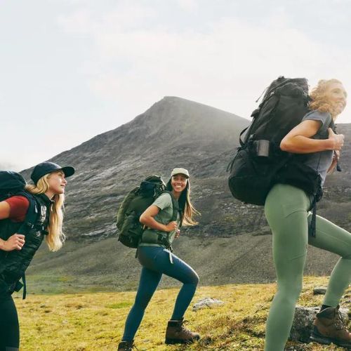 Női trekking leggings Fjällräven Abisko harisnyanadrág tengerészkék F84773