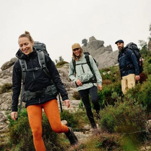 Női trekking leggings Fjällräven Abisko harisnyanadrág fekete F84773