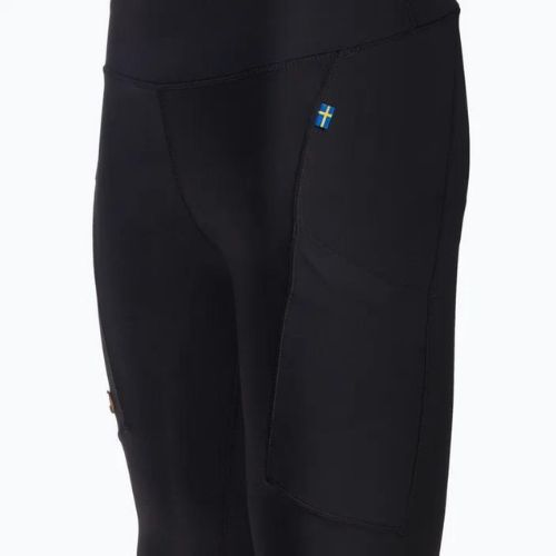 Női trekking leggings Fjällräven Abisko harisnyanadrág fekete F84773