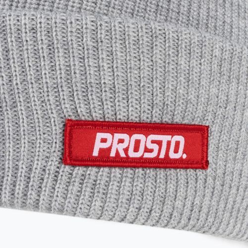 Férfi téli sapka PROSTO Land szürke KL222MACC2154U KL222MACC2154U