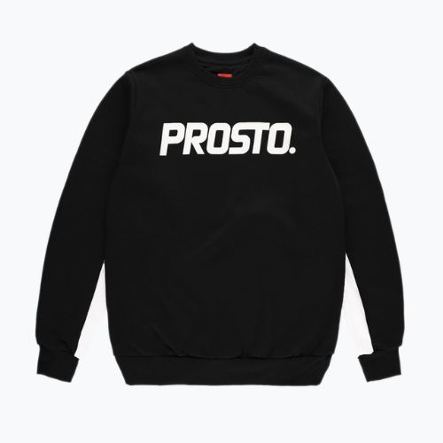 PROSTO Classic XXII férfi pulóver fekete KL222MSWE1031