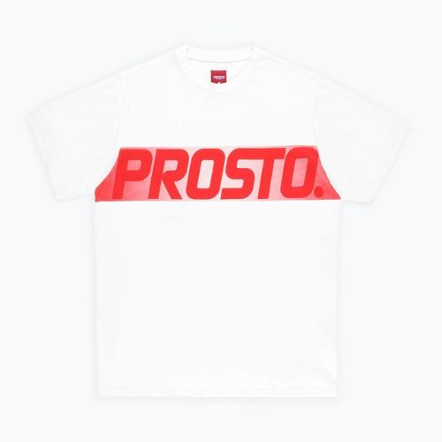 PROSTO Visio férfi póló fehér KL222MTEE1181