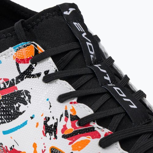 Joma Evolution FG férfi futballcipő fehér/fekete/narancs