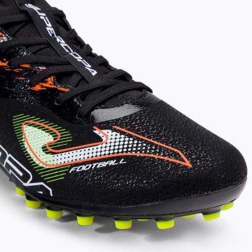 Joma Super Copa AG férfi futballcipő fekete/korall színű