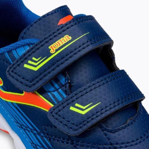 Joma Xpander IN navy/orange fluor gyermek focicipő