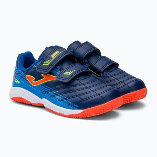 Joma Xpander IN navy/orange fluor gyermek focicipő