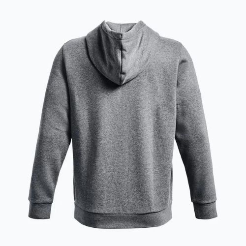 Férfi Under Armour Essential Fleece teljes cipzáras kapucnis edzőfelső szürke 1373881